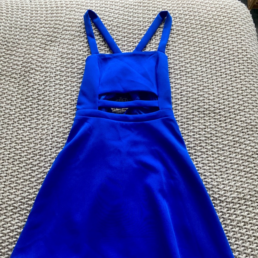 Express Blue Mini Dress